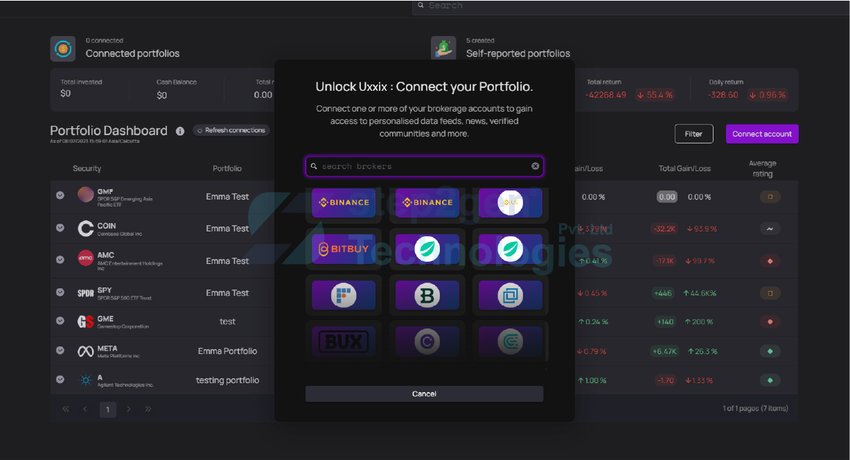 Portfolio Broker Connect Preview